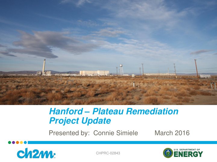 hanford plateau remediation project update