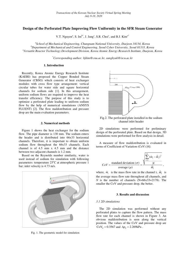 based on the reynolds number similarity water is 2 m m i