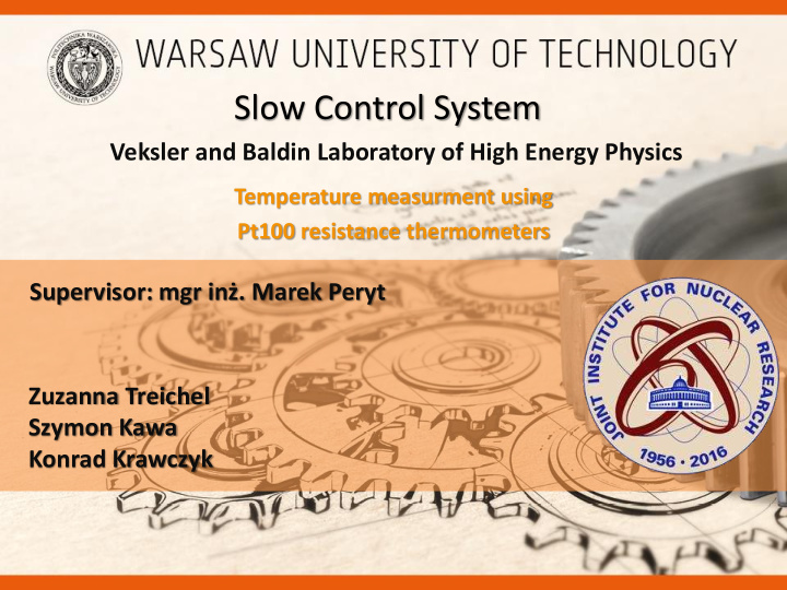 slow control system