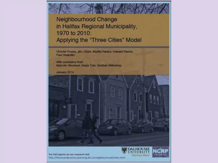 for full reports on our research visit http