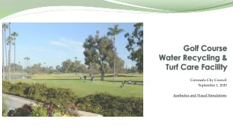 Coronado City Council  September 1, 2020  Aesthetics and Visual Simulations  Purpo se  o f Visua l