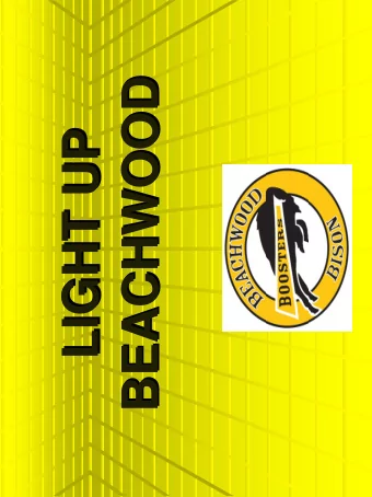 BEACHWOOD  BEACHWOOD  LIGHT UP  LIGHT UP  LIGHT UP  LIGHT UP  BEACHWOOD  BEACHWOOD  Friday October
