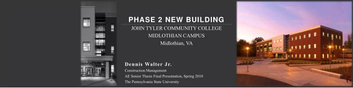 phase 2 new building