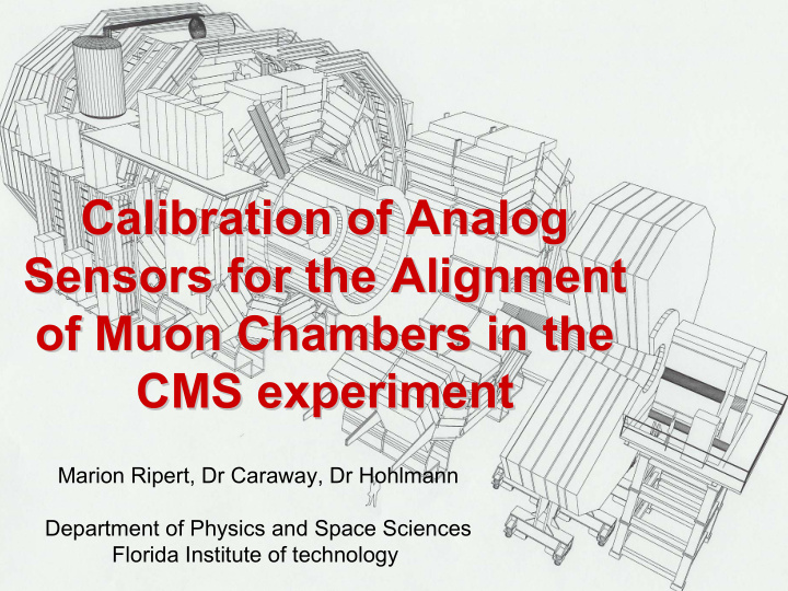 calibration of analog calibration of analog sensors for