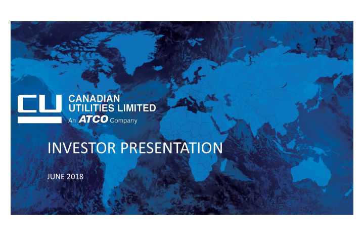 investor presentation