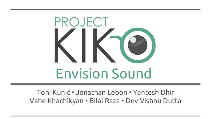 envision sound