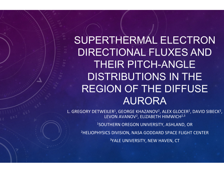 superthermal electron directional fluxes and their pitch