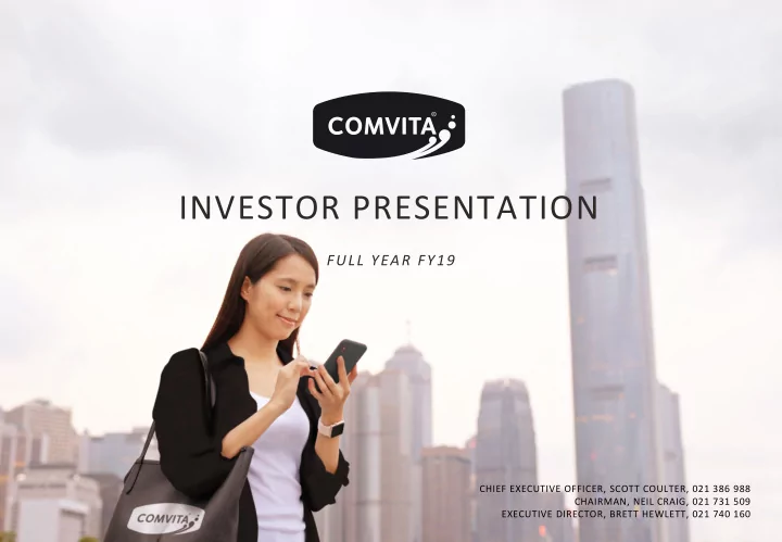 investor presentation