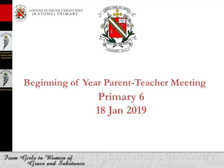 primary 6 18 jan 2019