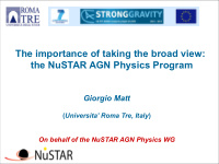 the importance of taking the broad view the nustar agn