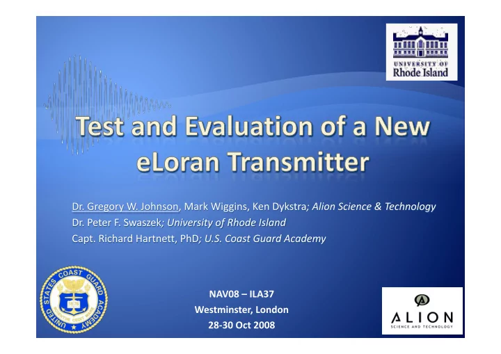 28 30 oct 2008 eloran will be implemented need to cost