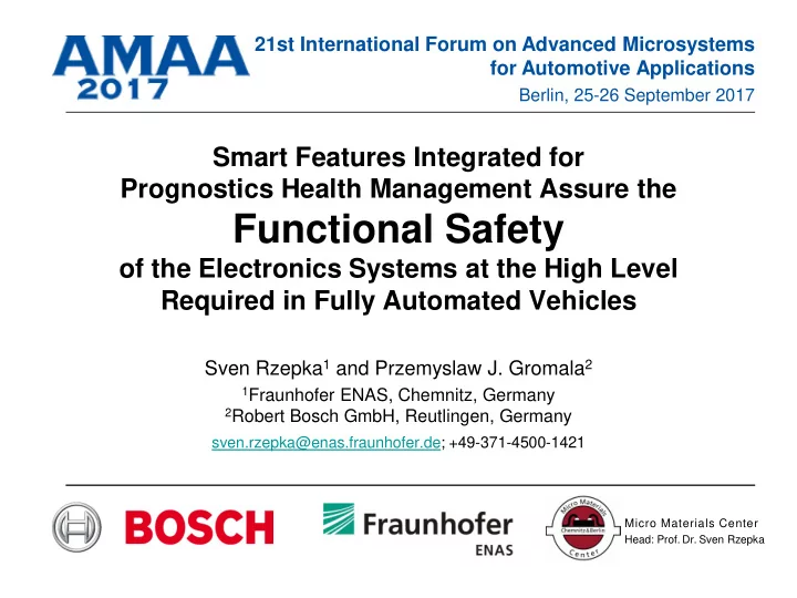 functional safety