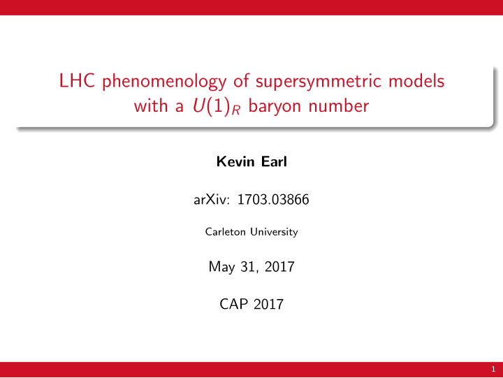 lhc phenomenology of supersymmetric models with a u 1 r