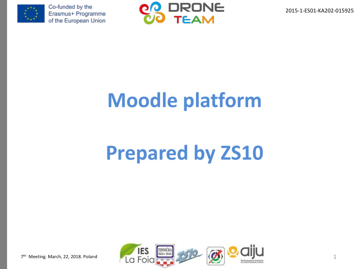moodle platform prepared by zs10