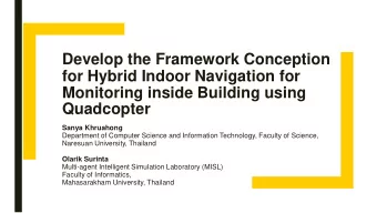 for Hybrid Indoor Navigation for  Monitoring inside Building using  Quadcopter  Sanya Khruahong