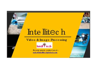 Video Wall Contr  oller  s  T  he Mo st Ve rsa tile Arc hite c ture  1.  Signal Ac quisition: