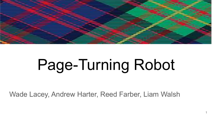 page turning robot