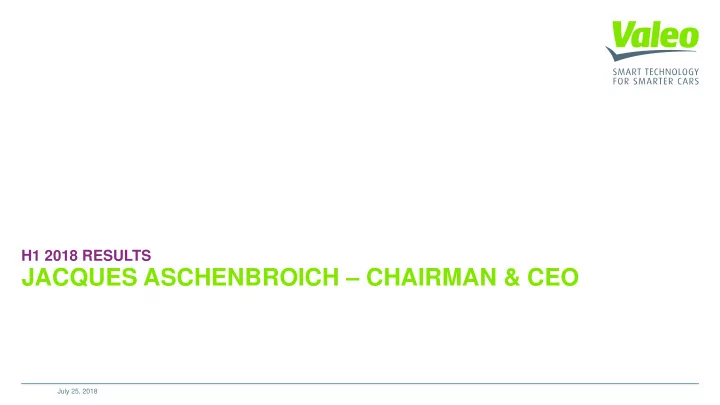 jacques aschenbroich chairman ceo