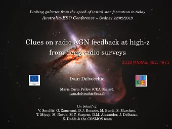 C  l  u  e  s  o  n  r  a  d  i  o  A  G  N  f  e  e  d  b  a  c  k  a  t  h  i  g  h  -  z  C  l