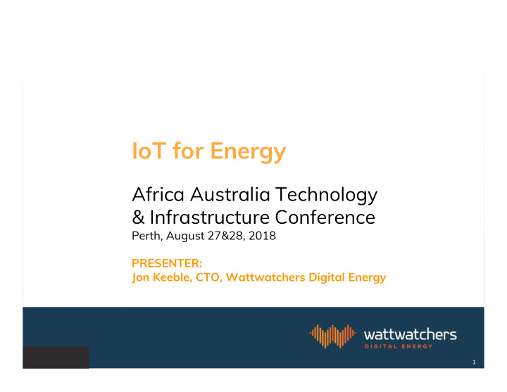 iot for energy