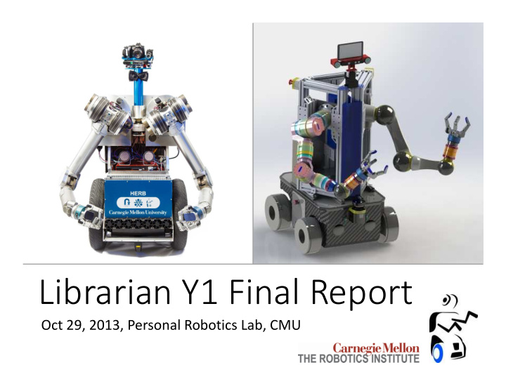 librarian y1 final report