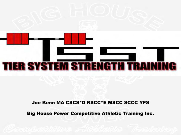 joe kenn ma cscs d rscc e mscc sccc yfs big house power