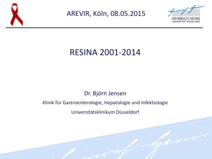 arevir k ln 08 05 2015 resina 2001 2014 dr bj rn jensen