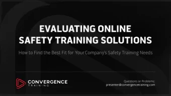 Questions or Problems:  presenter@convergencetraining.com  WHO AM I?  Senior Learning &amp;