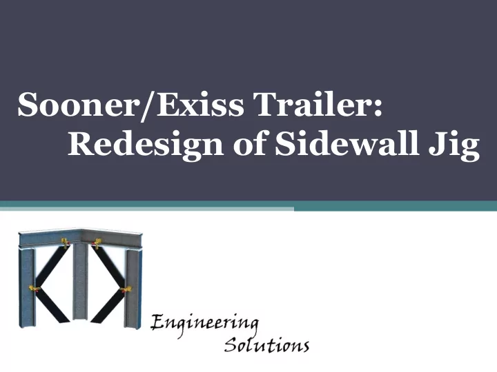sooner exiss trailer