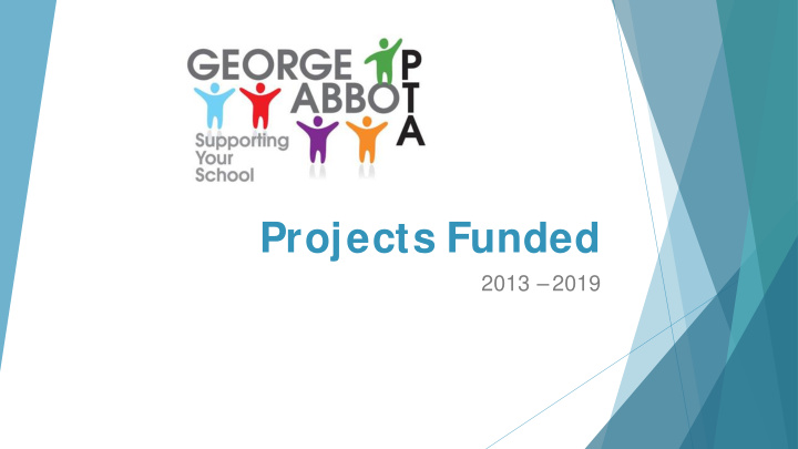 projects funded