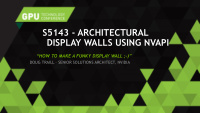 display walls using nvapi
