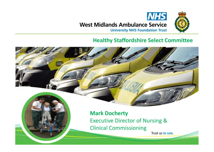 healthy staffordshire select committee mark docherty