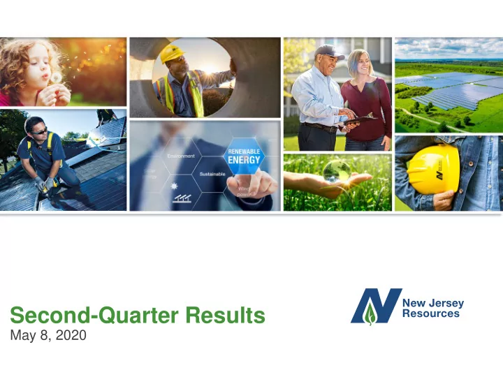 second quarter results