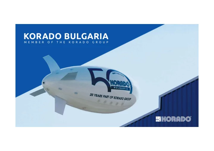 korado bulgaria ad