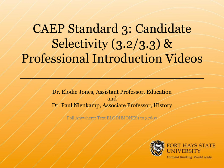 caep standard 3 candidate