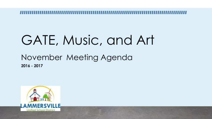 agenda november 29 2016