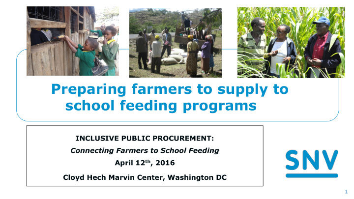 school feeding programs