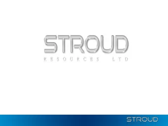 Forward Looking Statements  This document contains forward-looking statements within the