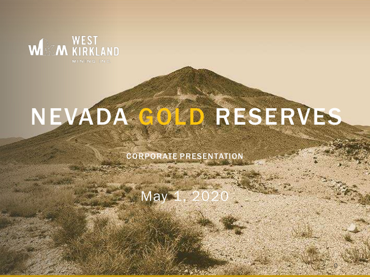 nevada gold reserves