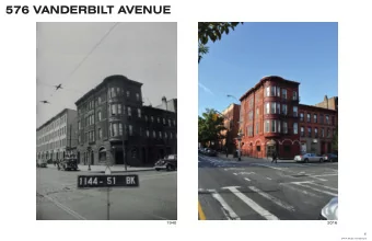 576 VANDERBILT AVENUE  1940  2016  1  OPerA Studio Architecture  576 VANDERBILT  Commissioners