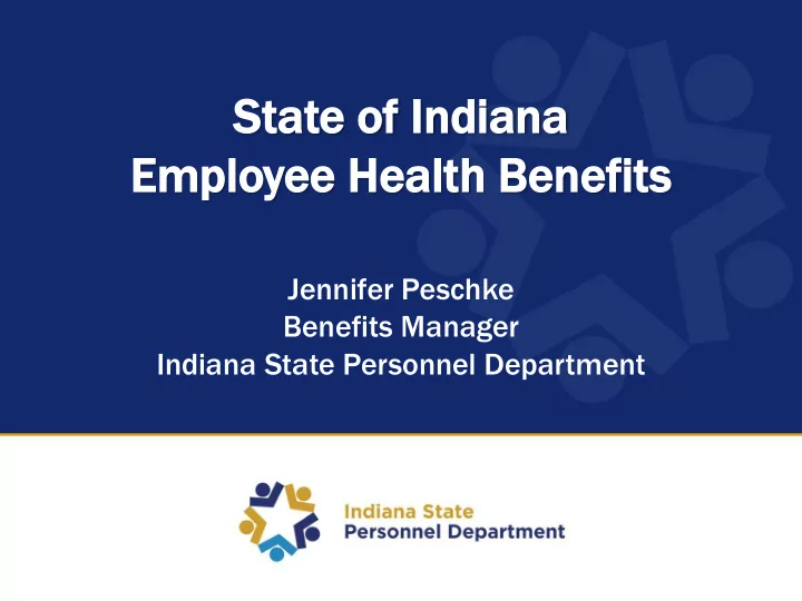 st stat ate of indi diana emp employee e hea health th