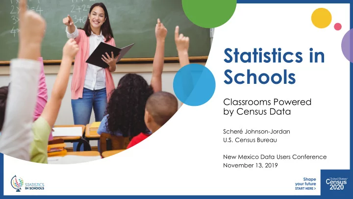 statistics in schools
