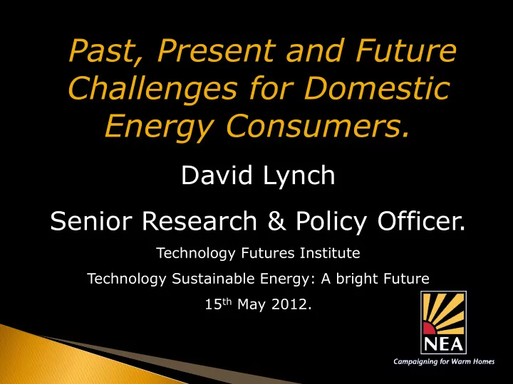 challenges for domestic