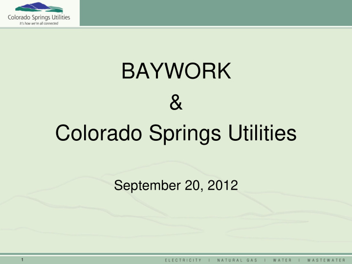 colorado springs utilities september 20 2012 1 safety