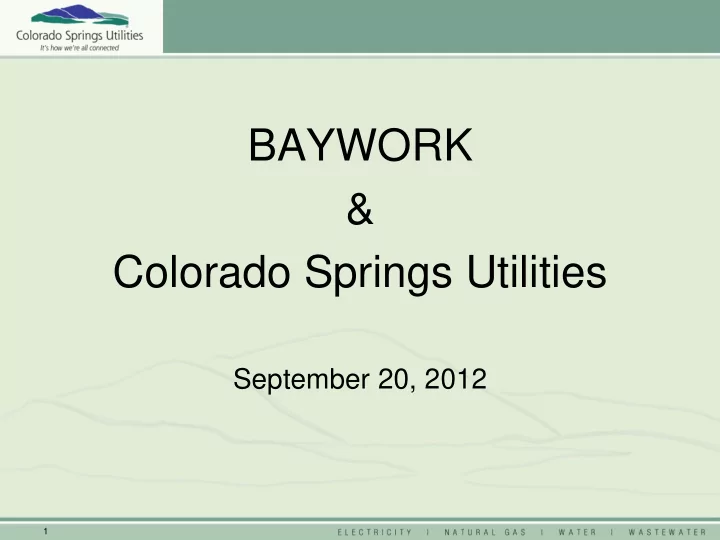 colorado springs utilities september 20 2012 1 safety