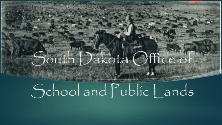 south dakota o ffi ce of
