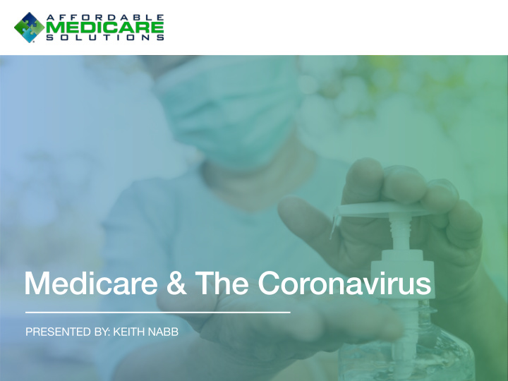 medicare the coronavirus