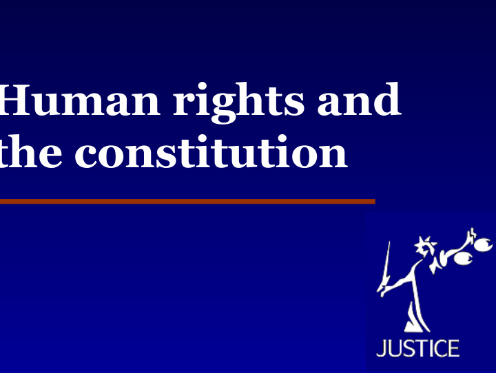 human rights and the constitution us declaration of