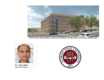 Earth Ocean Atmospheric Sciences Building, Florida State University, Tallahassee  Urban water