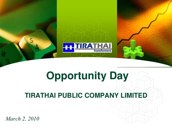 opportunity day